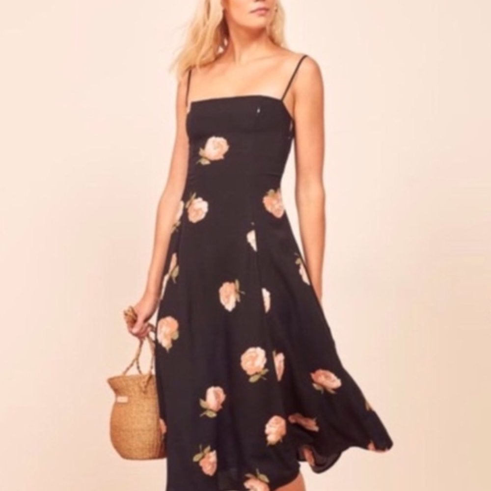 REFORMATION Vollare Dress in Ingrid NWT